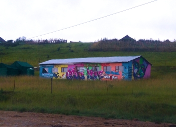 45. Port st Johns - Grafitti in the bundus